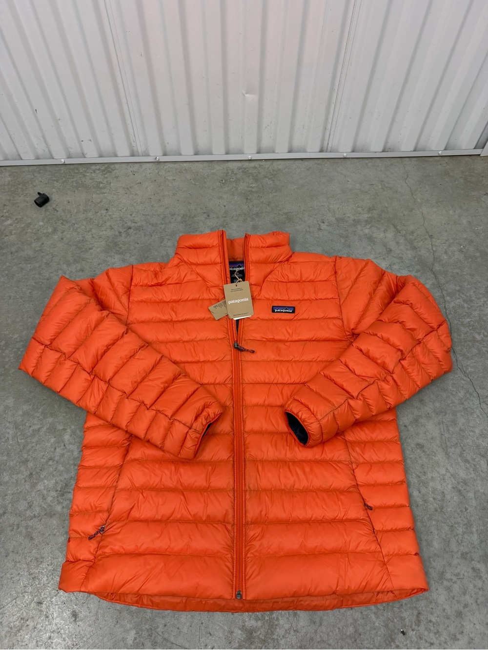 Patagonia Men's Puffer Jacket in Vibrant Orange